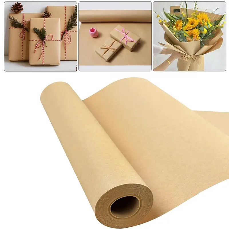 Florist Supply Bulk - Brown Kraft Paper Ideal For Gift