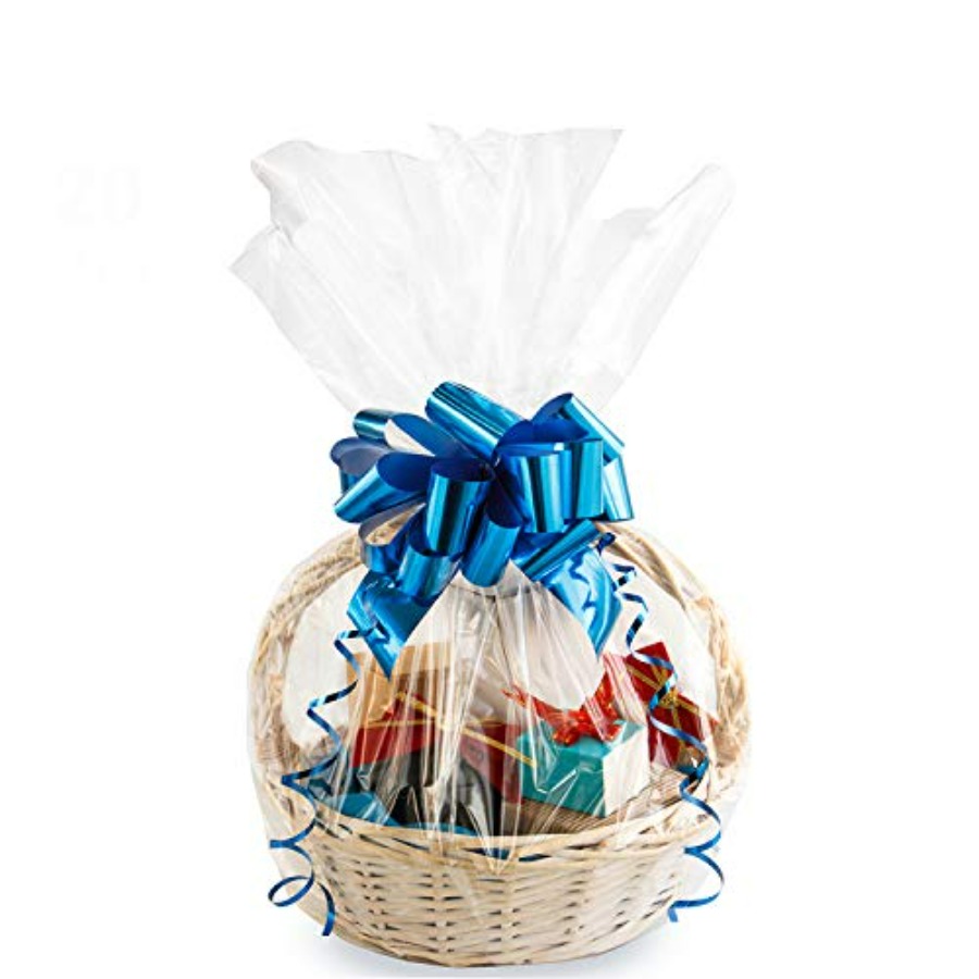 Cellophane Wrap Clear - Large Cello/Cellophane Bags, 30x 40 ch