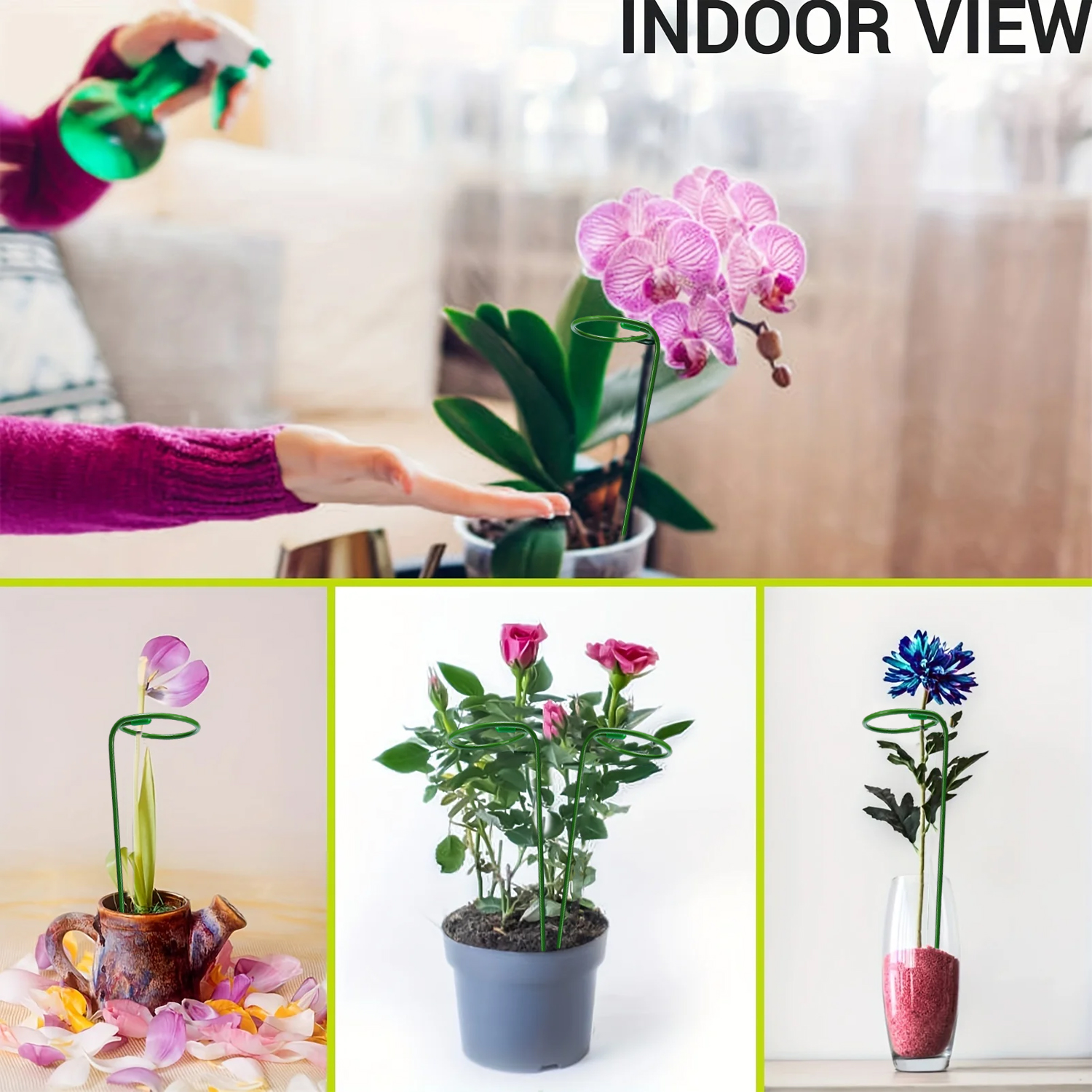 1/10pcs Garden Support Stake R - مراجعة Florist Supply Bulk وسعره