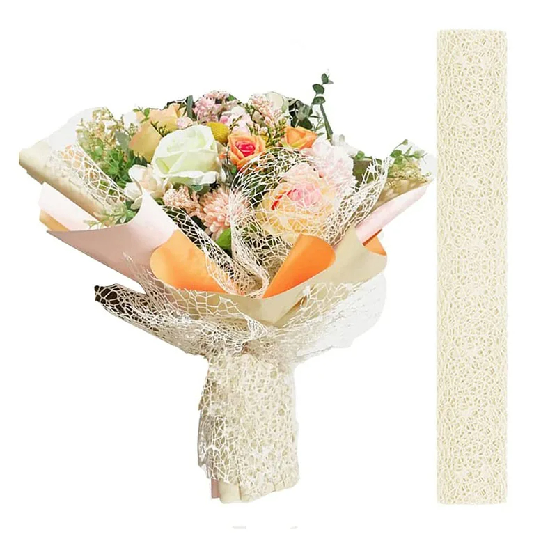 Flower Wrapping Mesh Paper Ire - مراجعة Florist Supply Paper وسعره