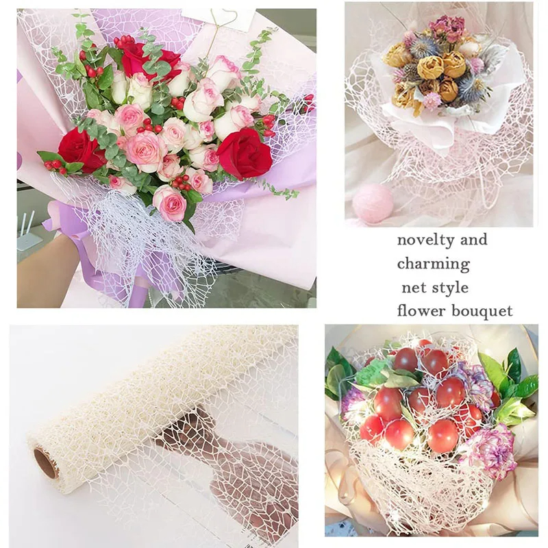 Flower Wrapping Mesh Paper Ire - مراجعة Florist Supply Paper وسعره