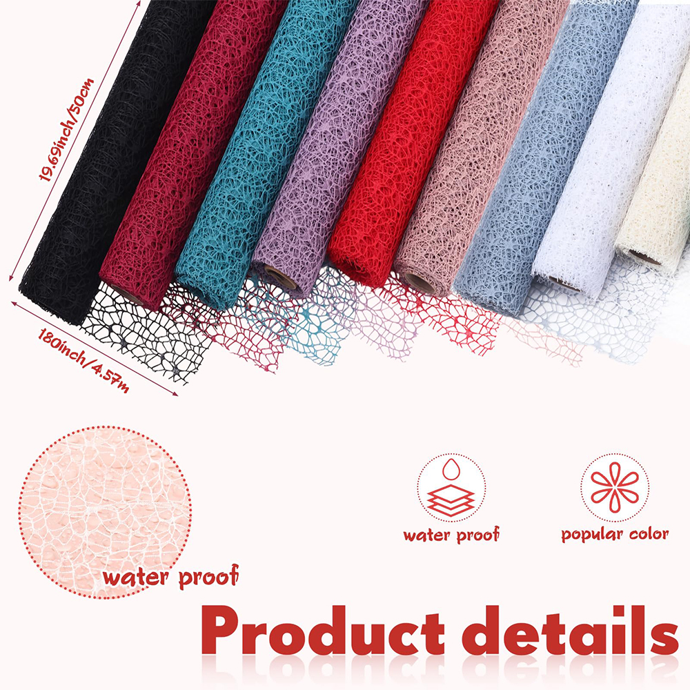 Flower Wrapping Mesh Paper Ire - مراجعة Florist Supply Paper وسعره