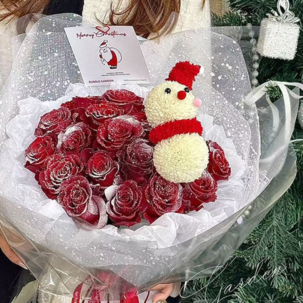 Snowflake Fresh Flower Wrappin - مراجعة Florist Supply Paper وسعره