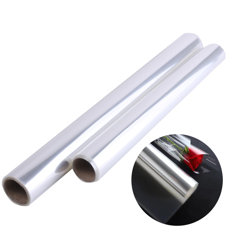 1/2pcs Clear Cellophane PVC Fi - مراجعة Cellophane Wrap Clear وسعره