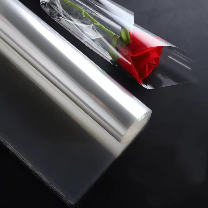 1/2pcs Clear Cellophane PVC Fi - مراجعة Cellophane Wrap Clear وسعره