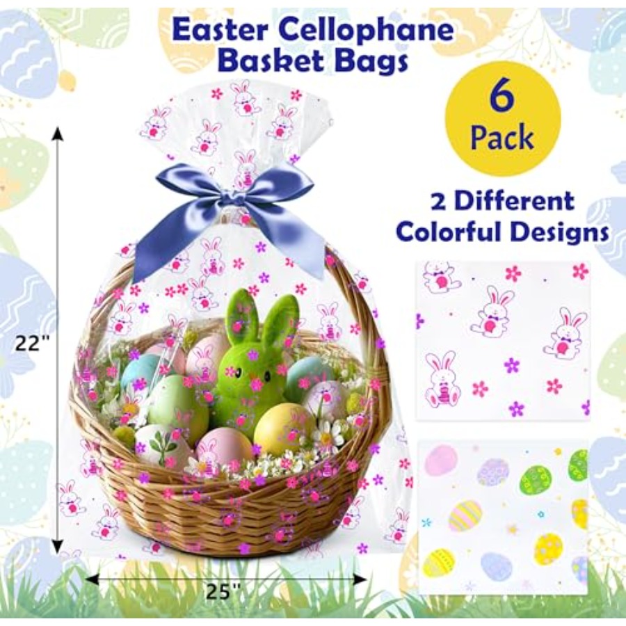 Gift Boutique Easter Cellophan - مراجعة Cellophane Wrap Clear وسعره
