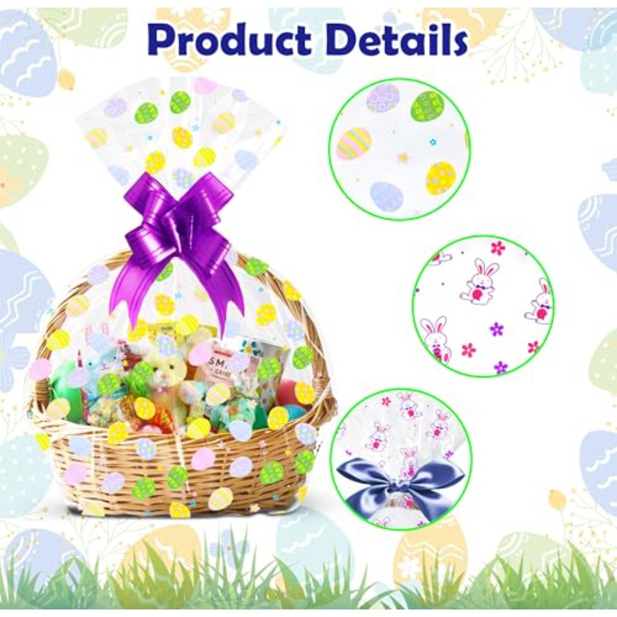 Gift Boutique Easter Cellophan - مراجعة Cellophane Wrap Clear وسعره