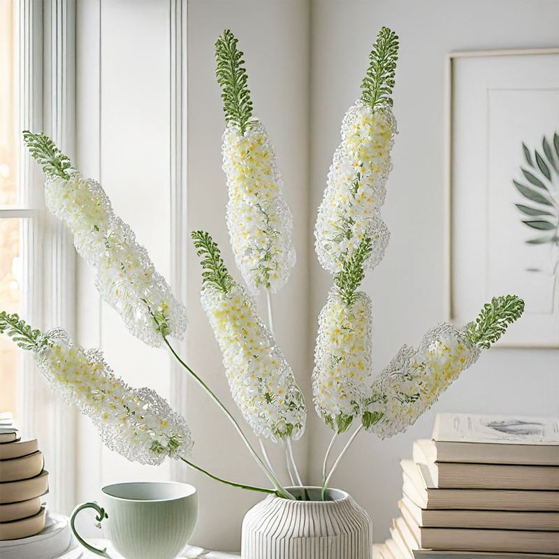 58 Inch Delphinium Artificial  - مراجعة Florist Supply Bulk وسعره