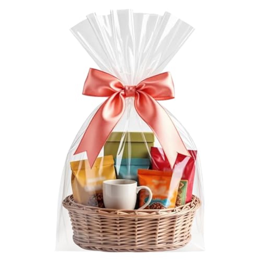 Cellophane Bags16x24 Inch 20 P - مراجعة Cellophane Wrap Clear وسعره