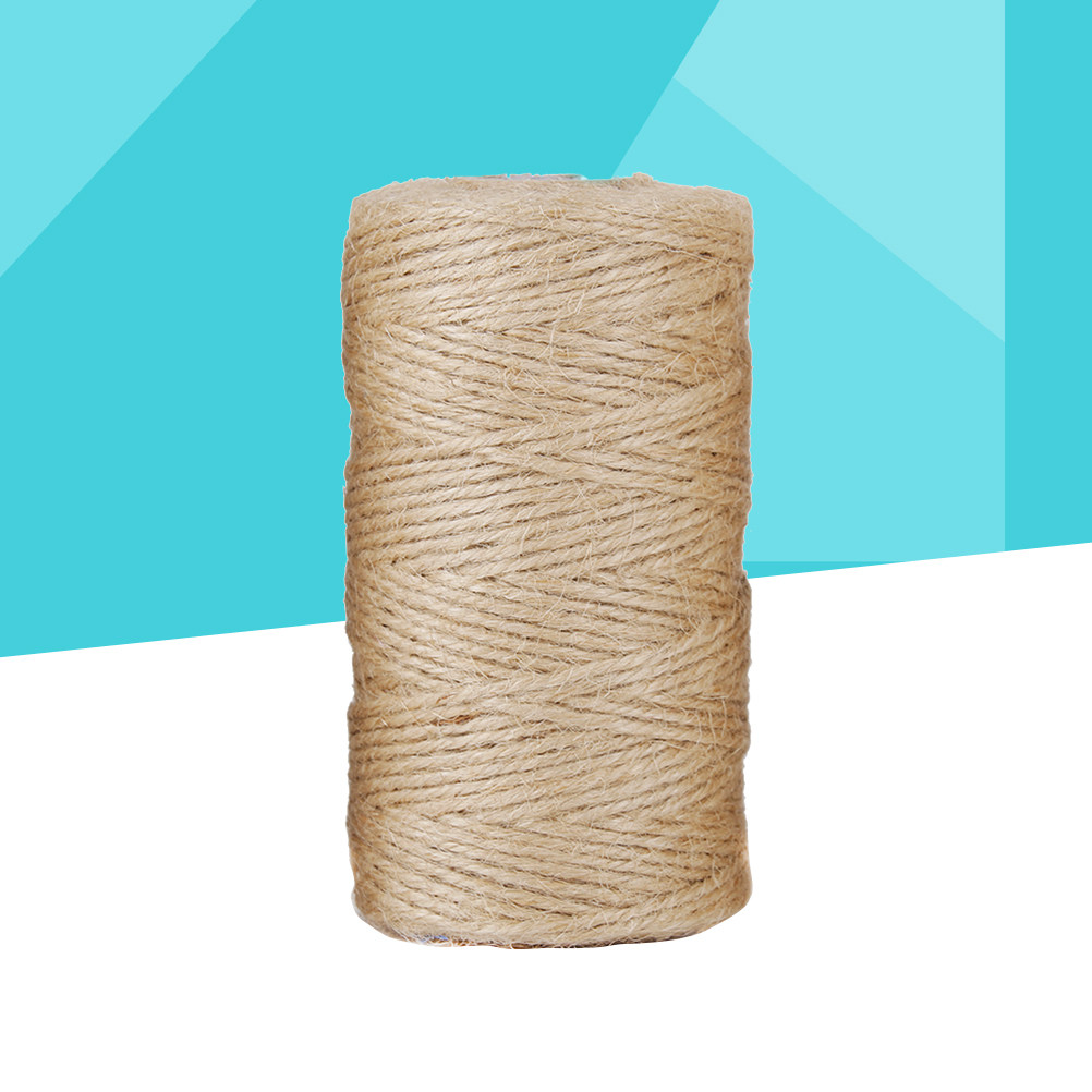 100 Yard Jute Rope Twine for A - مراجعة Twine Jute Natural وسعره