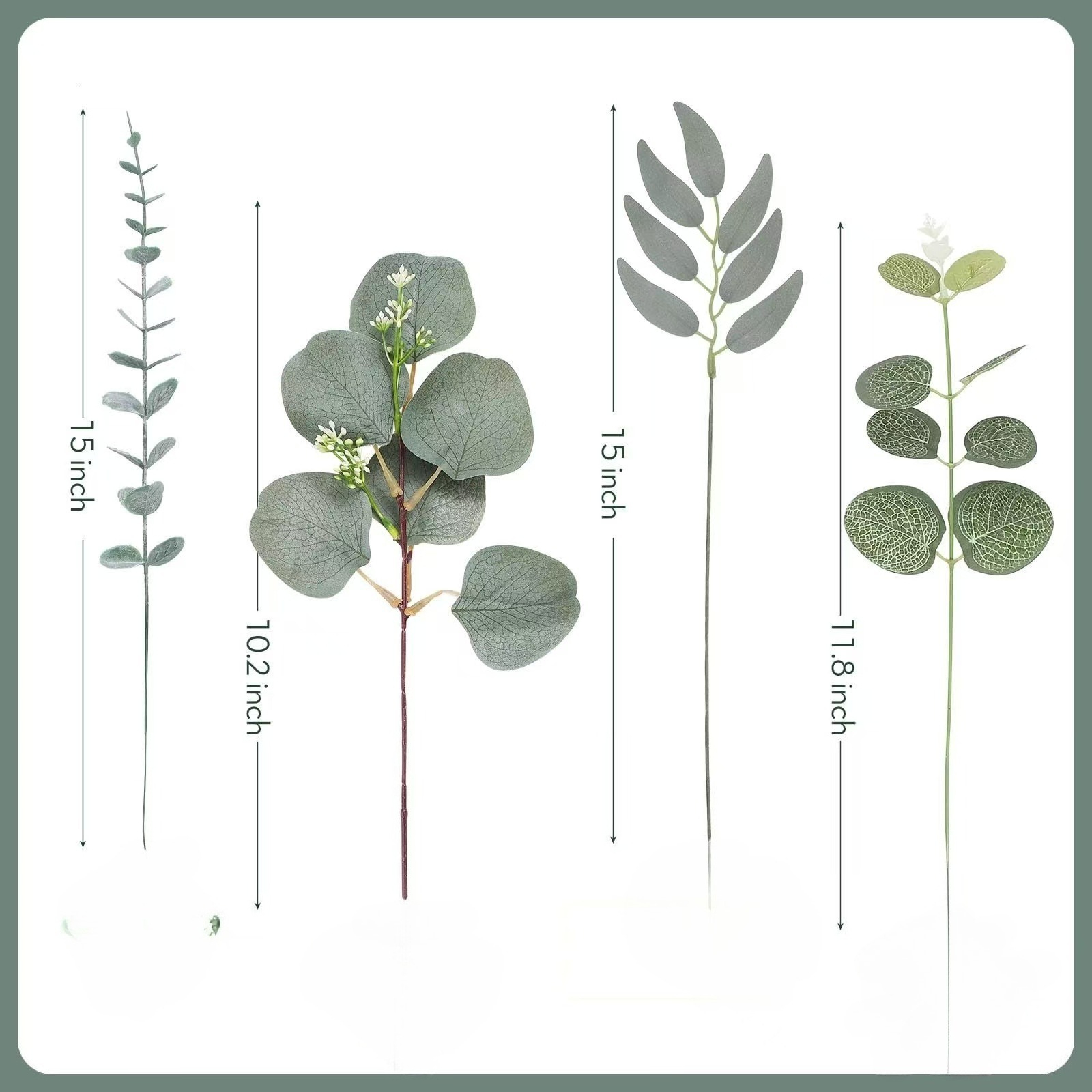 10/20Pcs Artificial Eucalyptus - مراجعة Florist Supply Bulk وسعره
