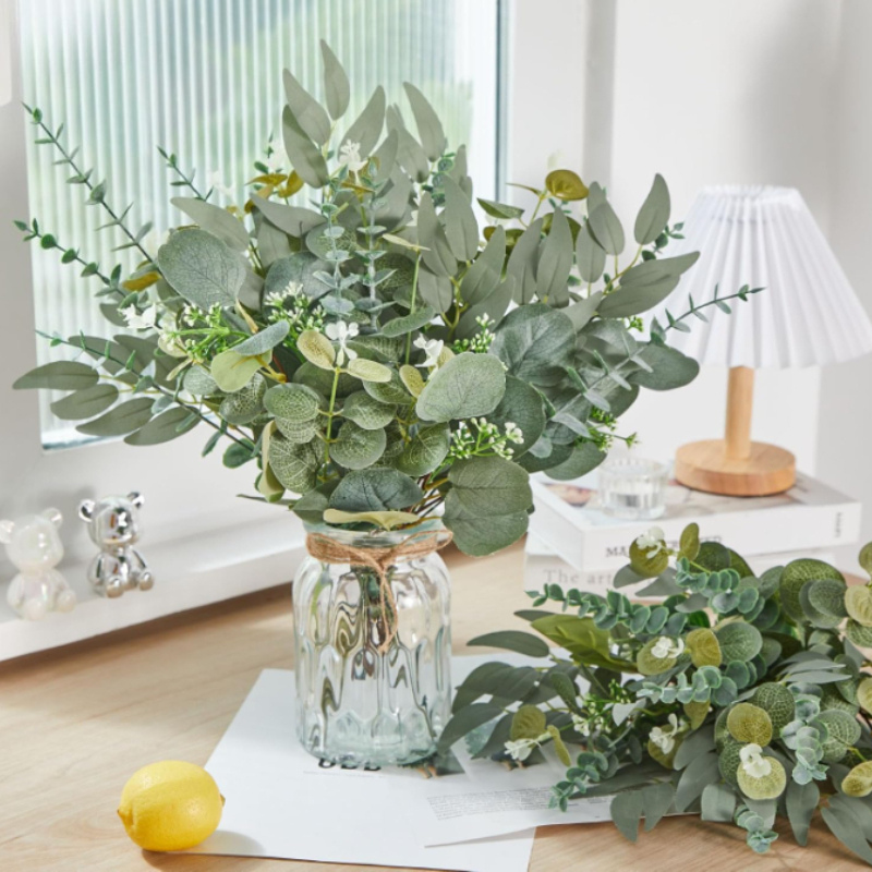 10/20Pcs Artificial Eucalyptus - مراجعة Florist Supply Bulk وسعره