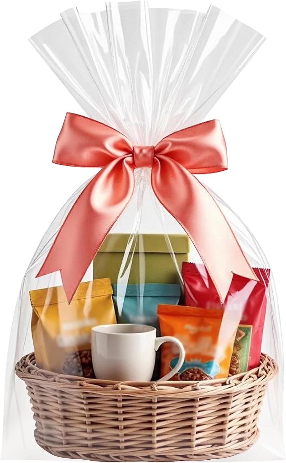 Cellophane Bags,16x24 Inch 20  - مراجعة Cellophane Wrap Clear وسعره
