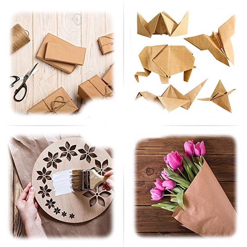 Brown Kraft Paper Ideal For Gi - مراجعة Florist Supply Bulk وسعره