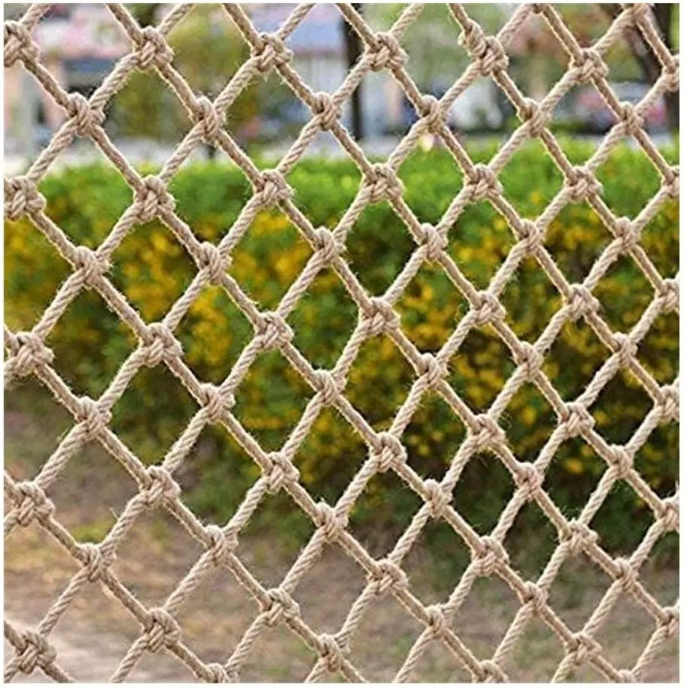 Hemp Rope Climbing Net Nature  - مراجعة Twine Jute Natural وسعره