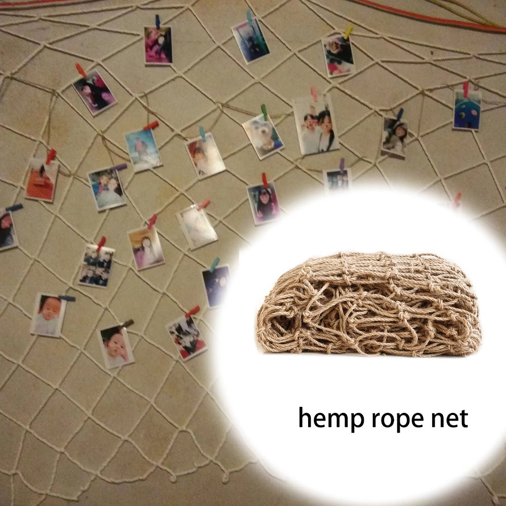 Hemp Rope Climbing Net Nature  - مراجعة Twine Jute Natural وسعره