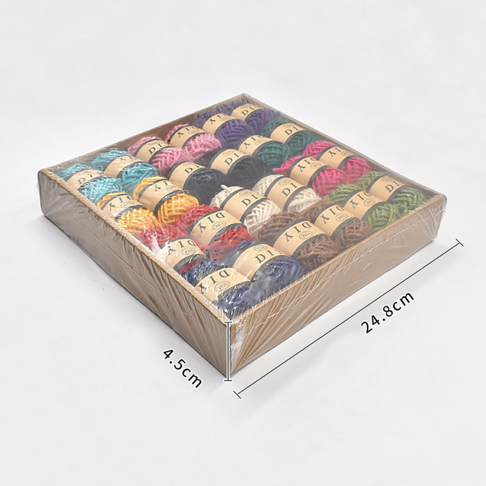 24 Rolls Hemp Rope 10 Meters P - مراجعة Twine Jute Natural وسعره