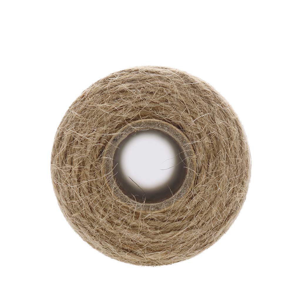 2Pcs X 333 Feet 2Mm 3Ply Jute  - مراجعة Twine Jute Natural وسعره