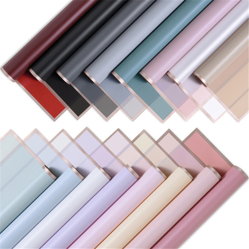 5PCS Bronzing Color Scrapbook  - مراجعة Florist Supply Paper وسعره
