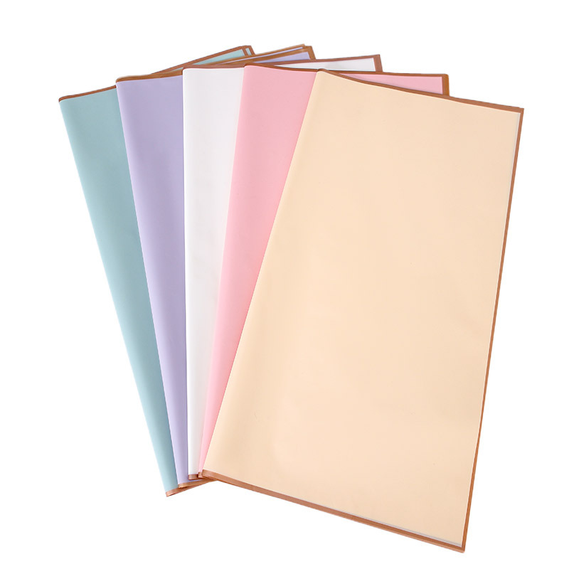 5PCS Bronzing Color Scrapbook  - مراجعة Florist Supply Paper وسعره