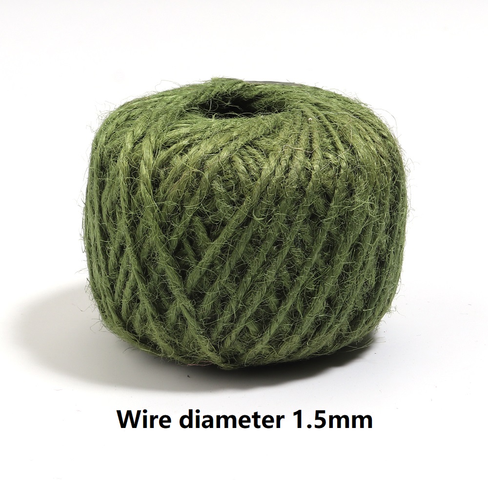 50Meter Natural Jute Ribbon Cr - مراجعة Twine Jute Natural وسعره