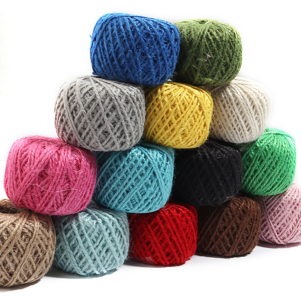 50Meter Natural Jute Ribbon Cr - مراجعة Twine Jute Natural وسعره