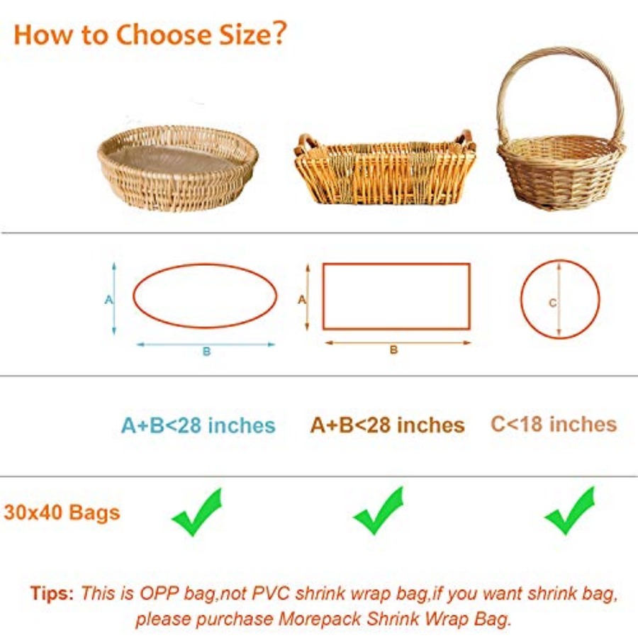 Large Cello/Cellophane Bags, 3 - مراجعة Cellophane Wrap Clear وسعره
