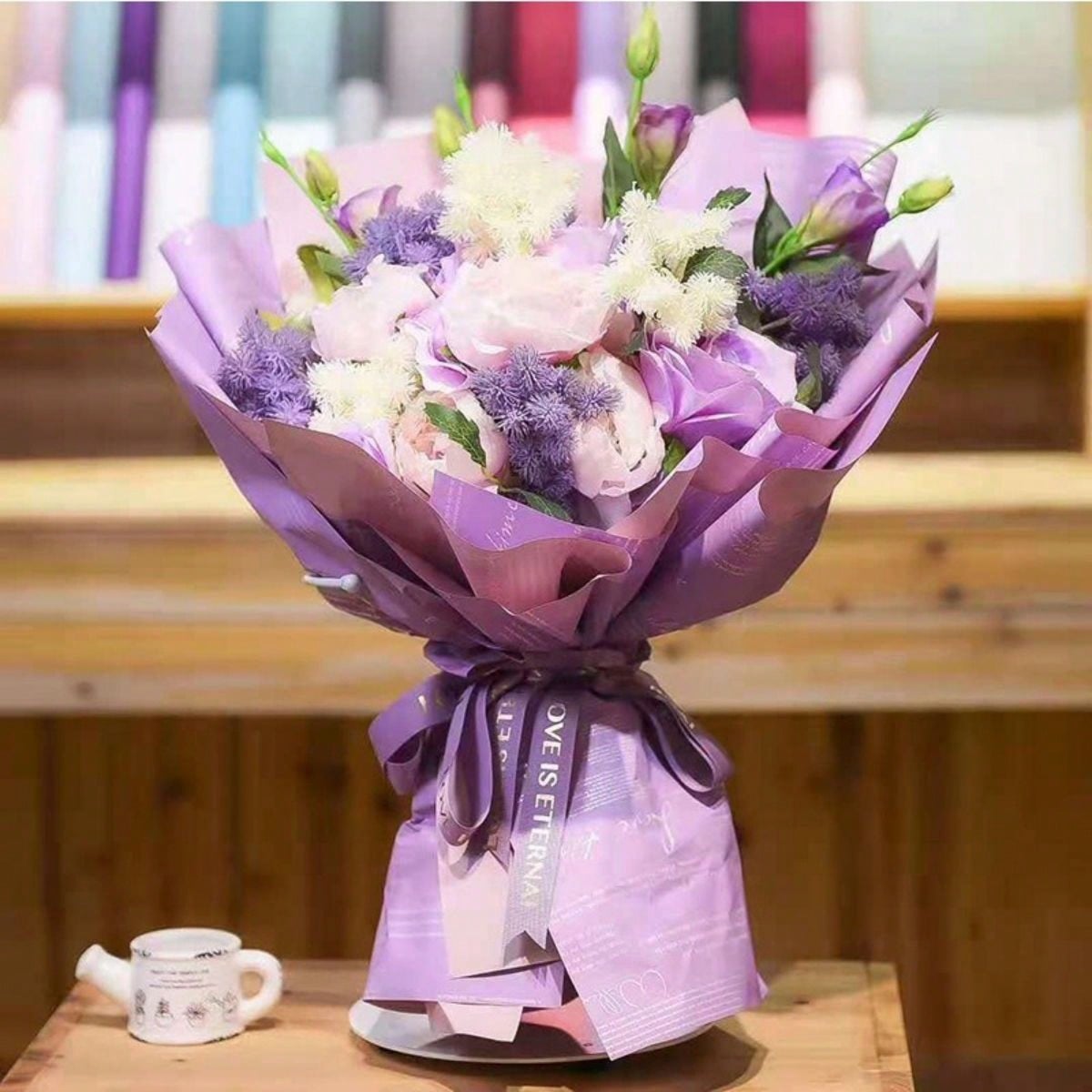20PCS Waterproof Two-Tone Eleg - مراجعة Florist Supply Bulk وسعره