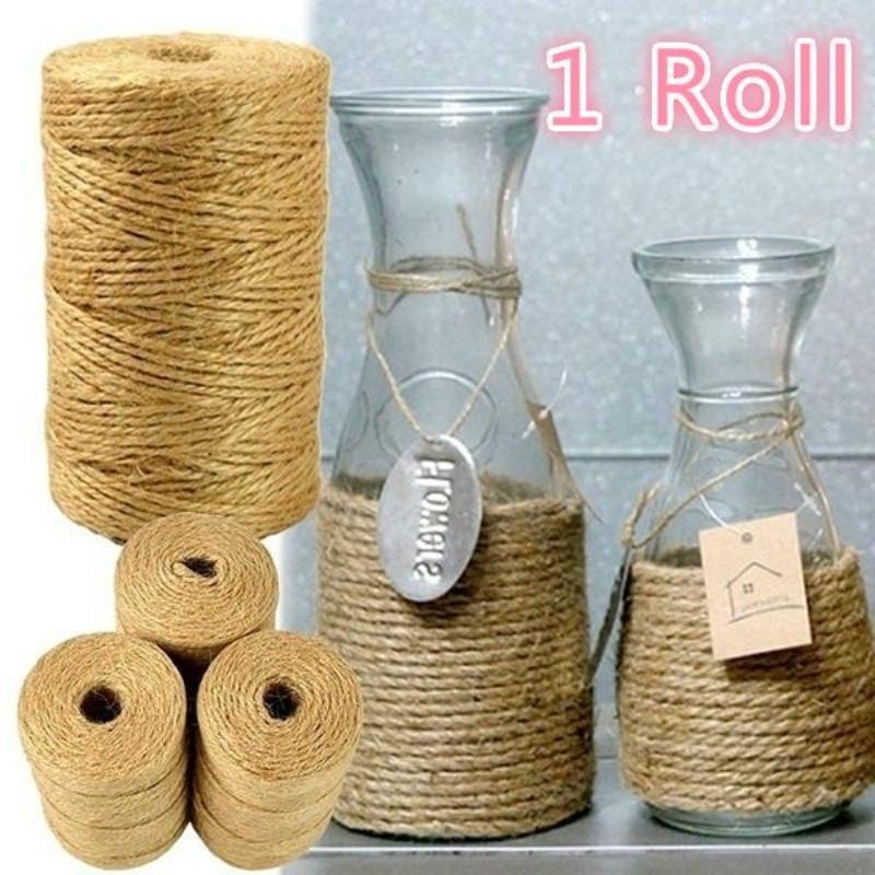Jute Twine 100M Natural Sisal  - مراجعة Twine Jute Natural وسعره