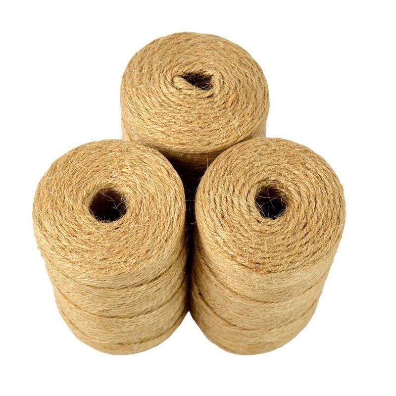 Jute Twine 100M Natural Sisal  - مراجعة Twine Jute Natural وسعره