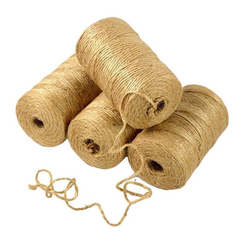 Jute Twine 100M Natural Sisal  - مراجعة Twine Jute Natural وسعره