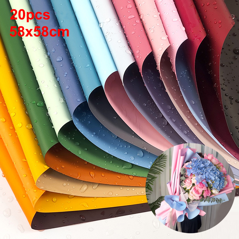 20pcs/pack of Flowers Wrapping - مراجعة Florist Supply Wholesale وسعره