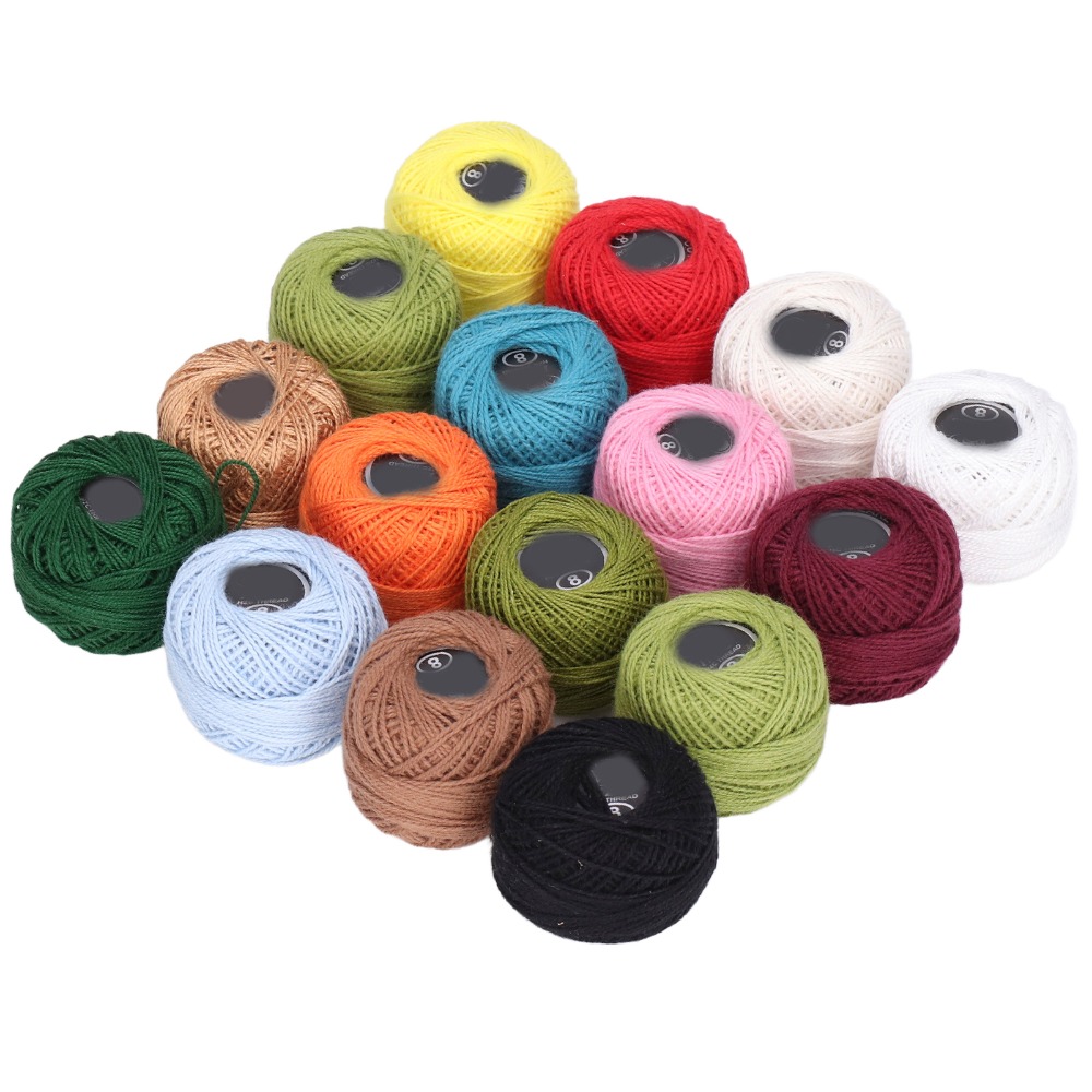 16pcs Durable Multi-Colors Cro - مراجعة Twine Jute Natural وسعره