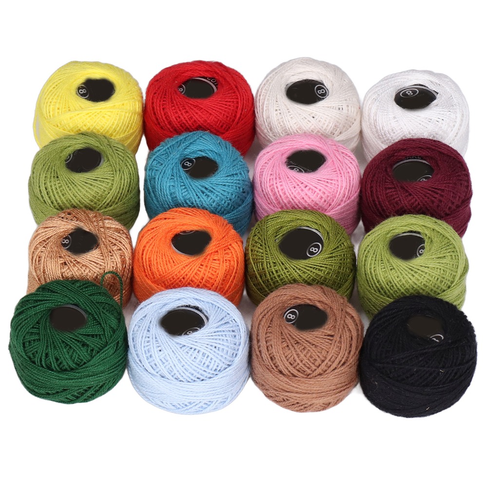 16pcs Durable Multi-Colors Cro - مراجعة Twine Jute Natural وسعره